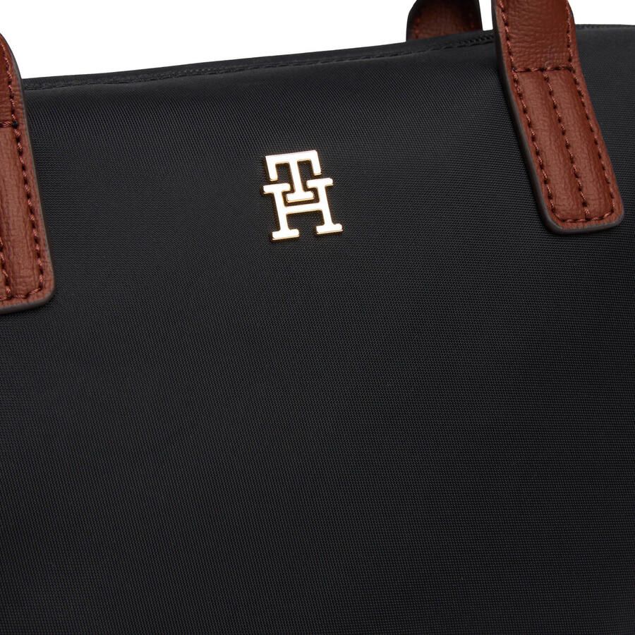 Tommy Hilfiger Draagtas POPETTE MINI TOTE dames schoudertas minibag met afneembare schouderriem - Foto 2