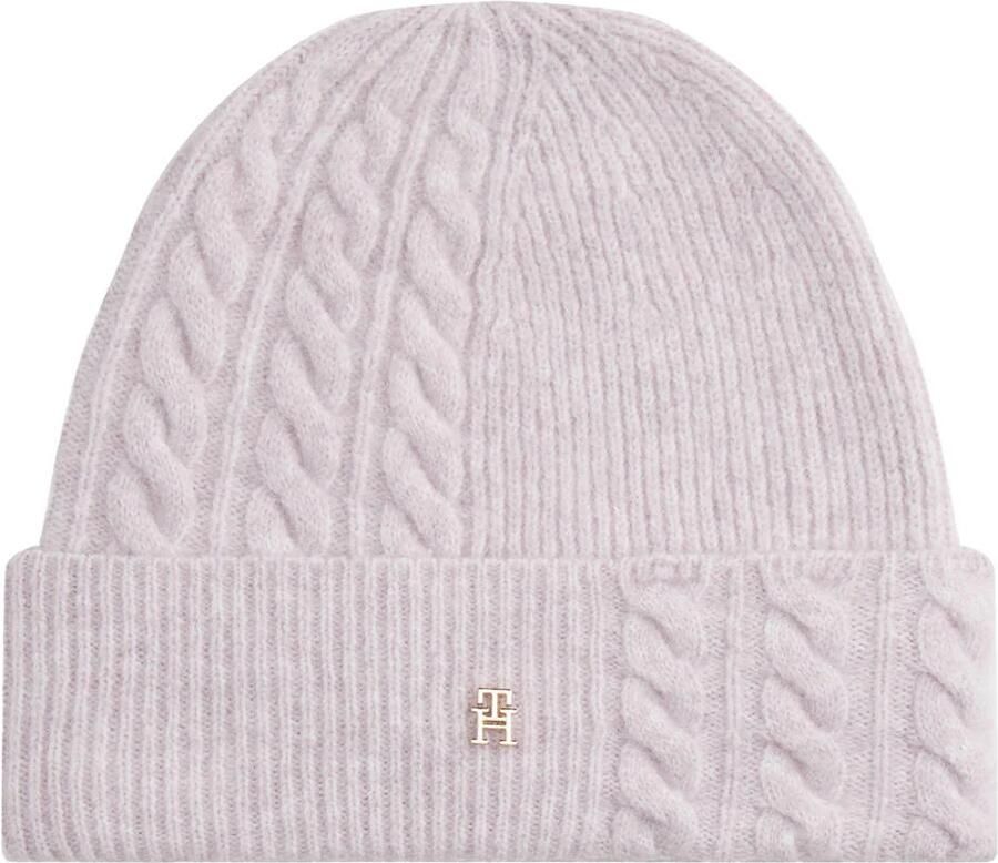 Tommy Hilfiger muts TH Elevated lila