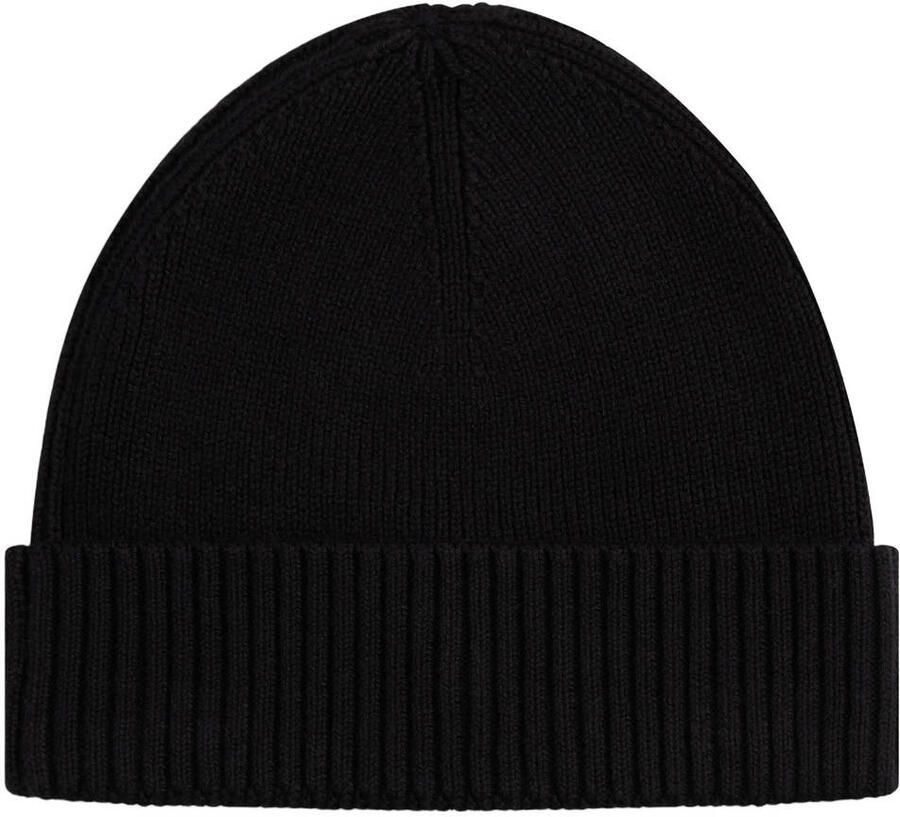 Tommy Hilfiger Gebreide muts TH FLAG PIMA COTTON BEANIE met logoborduurwerk met kasjmier aandeel Unisex - Foto 2