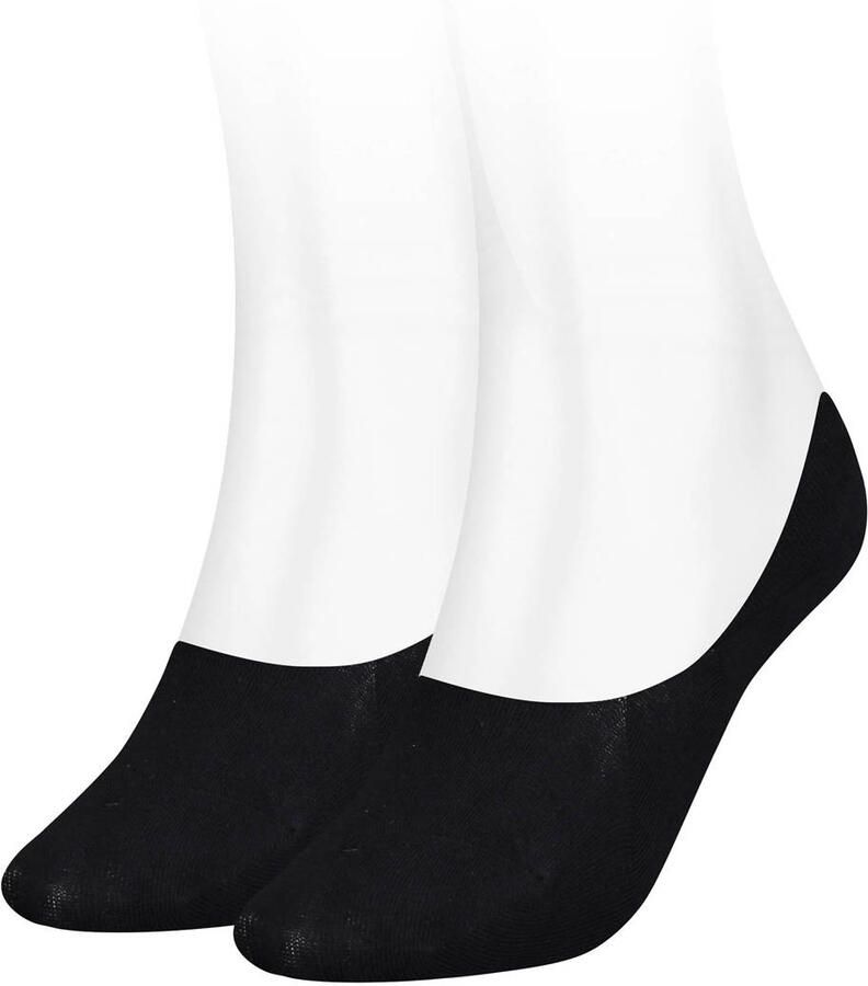 Tommy Hilfiger Kousenvoetjes TH WOMEN FOOTIE 2P met geborduurd logo (set 2 paar 2 paar) - Foto 2