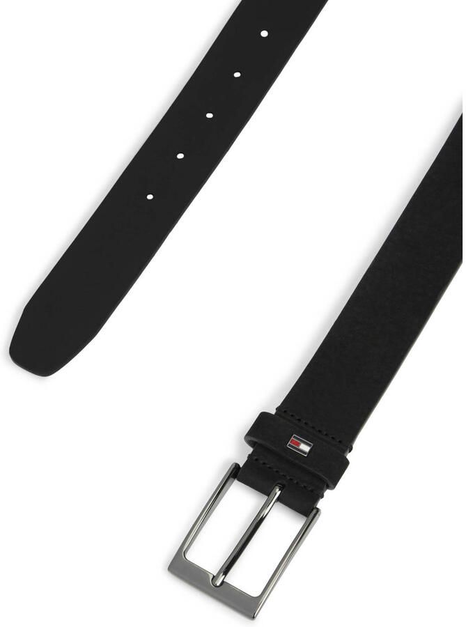 Tommy Hilfiger nubuck riem Layton zwart - Foto 2