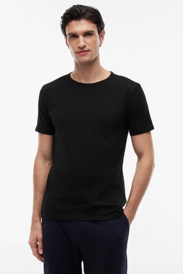 Tommy Hilfiger Stretch Crewneck Shirts Heren (3-pack) - Foto 3
