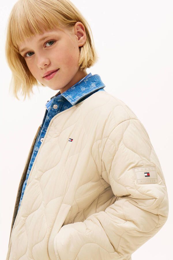 Tommy Hilfiger outdoor jas beige - Foto 3
