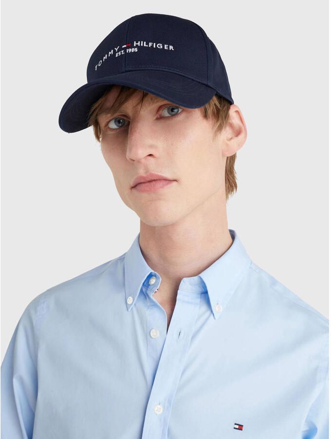 Tommy Hilfiger Baseballpet met logostitching