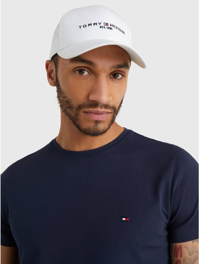 Tommy Hilfiger Baseballpet met logostitching