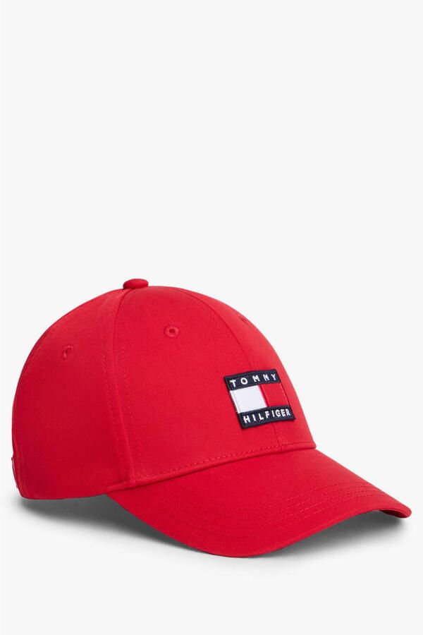 Tommy Hilfiger pet met vlaglogo rood