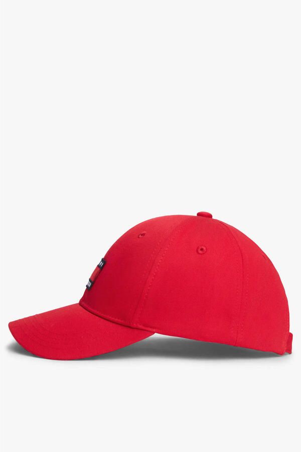 Tommy Hilfiger pet met vlaglogo rood - Foto 3