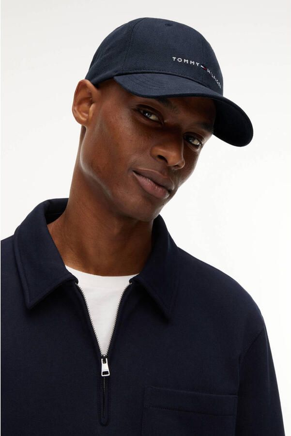 Tommy Hilfiger pet TH Foundation donkerblauw - Foto 2