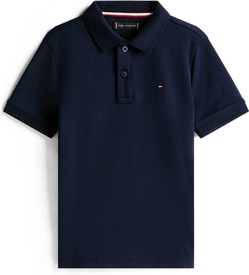 TOMMY HILFIGER Jongens Polo's & T-shirts Interlock Rwb Polo Ss Donkerblauw - Foto 3