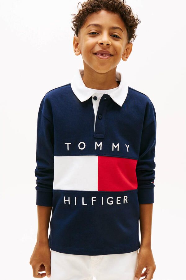 Tommy Hilfiger polo donkerblauw - Foto 2