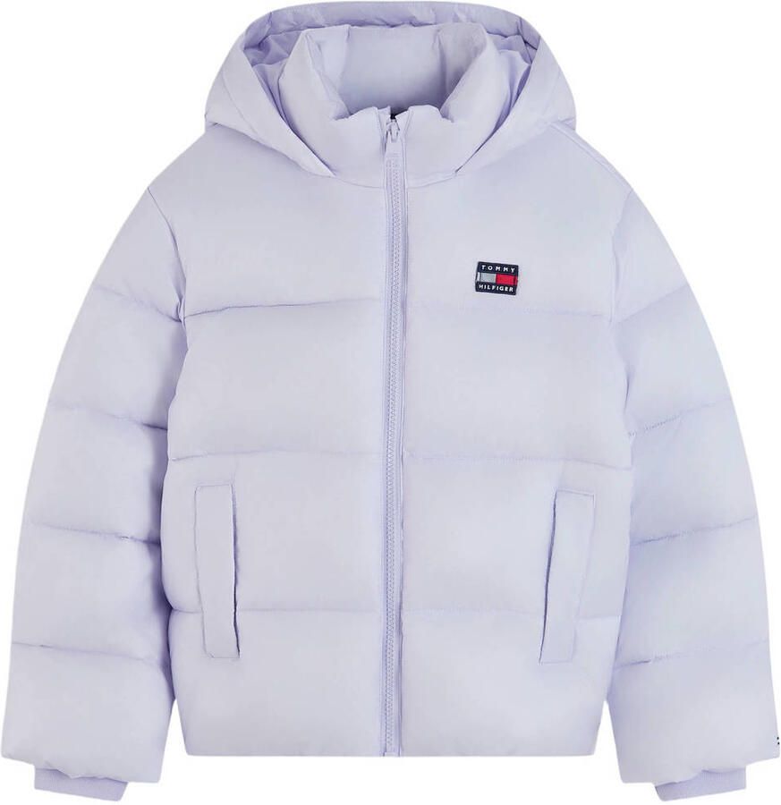 Tommy Hilfiger pufferjas lila
