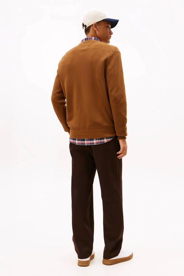 Tommy Hilfiger Regular fit gebreide pullover van zuiver katoen - Foto 2