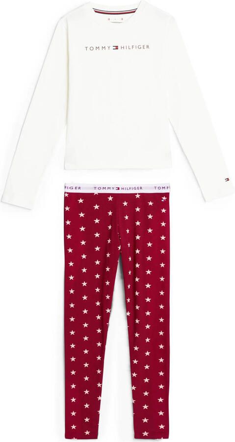 Tommy Hilfiger Underwear Pyjama LS PJ LEGGING PRINT SET voor kinderen tot 16 jaar - Foto 3
