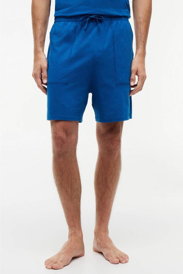 Tommy Hilfiger pyjamashort blauw - Foto 3
