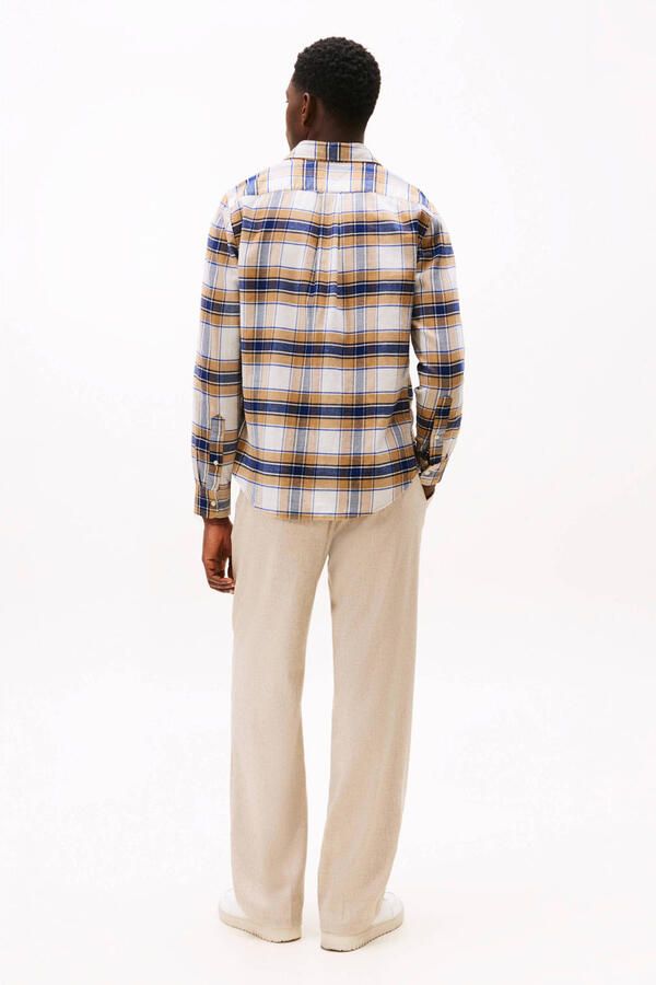 Tommy Hilfiger Regular fit flanellen overhemd van puur katoen - Foto 2