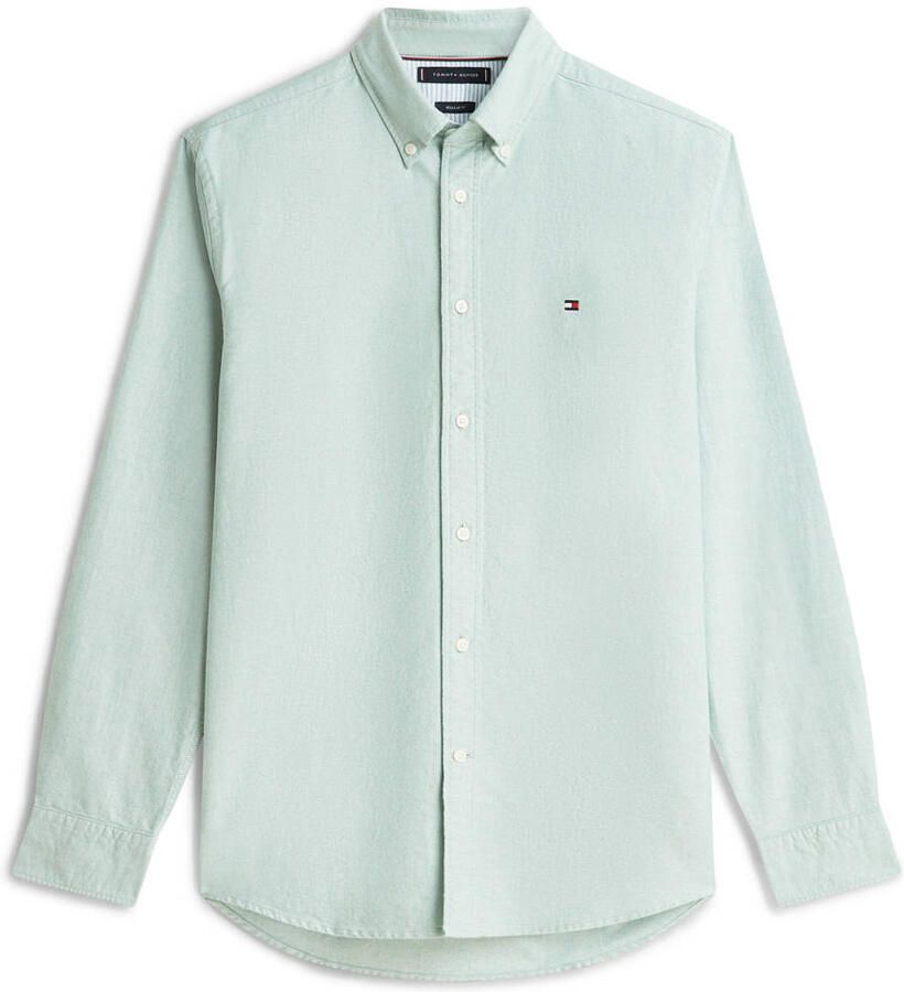 Tommy Hilfiger Overhemd met lange mouwen SOLID HERITAGE OXFORD RF SHIRT