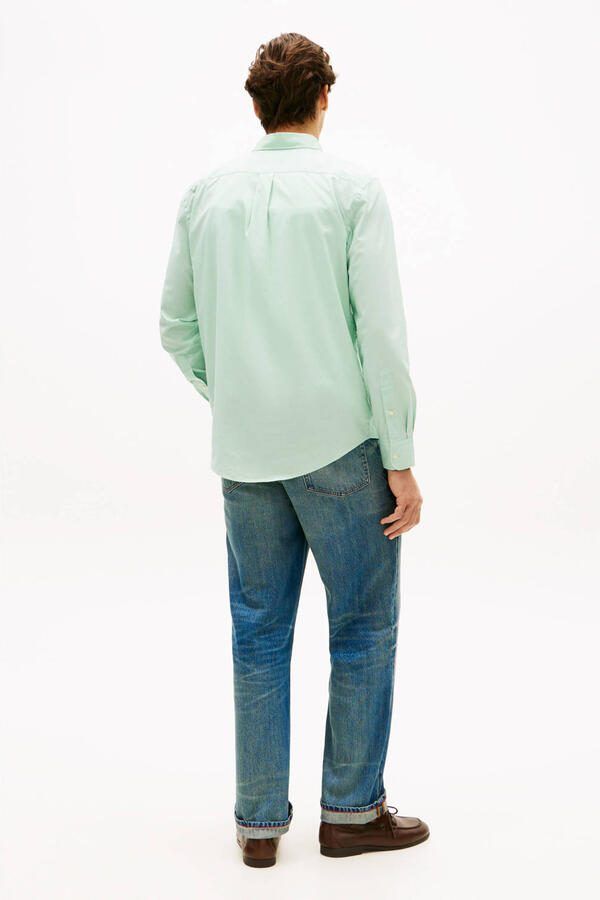 Tommy Hilfiger Regular casual overhemd mintgroen - Foto 2