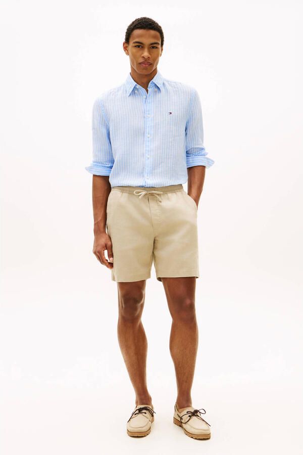 TOMMY HILFIGER Heren Broeken Dover 8 Po Sorona Linen 2 2 Zand - Foto 6