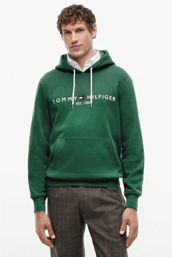Tommy Hilfiger Hoodie TOMMY LOGO HOODY met geborduurd th-inscriptie op de borst - Foto 3