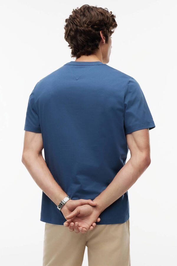 Tommy Hilfiger T-shirt SCRIPT LOGO TEE met opgestikt logo - Foto 2