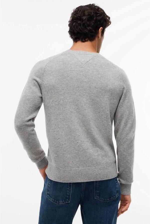 TOMMY HILFIGER Heren Truien & Vesten Lambswool Crew Neck Lichtgrijs - Foto 2