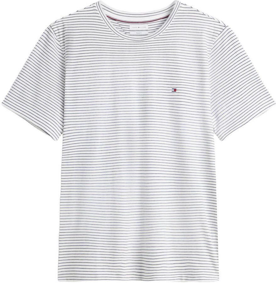 Tommy Hilfiger regular gestreept T-shirt ecru