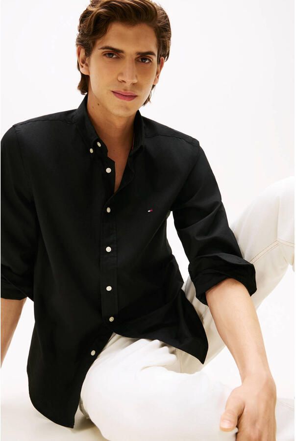 Tommy Hilfiger Overhemd met lange mouwen CORE FLEX POPLIN SOLID RF SHIRT - Foto 2