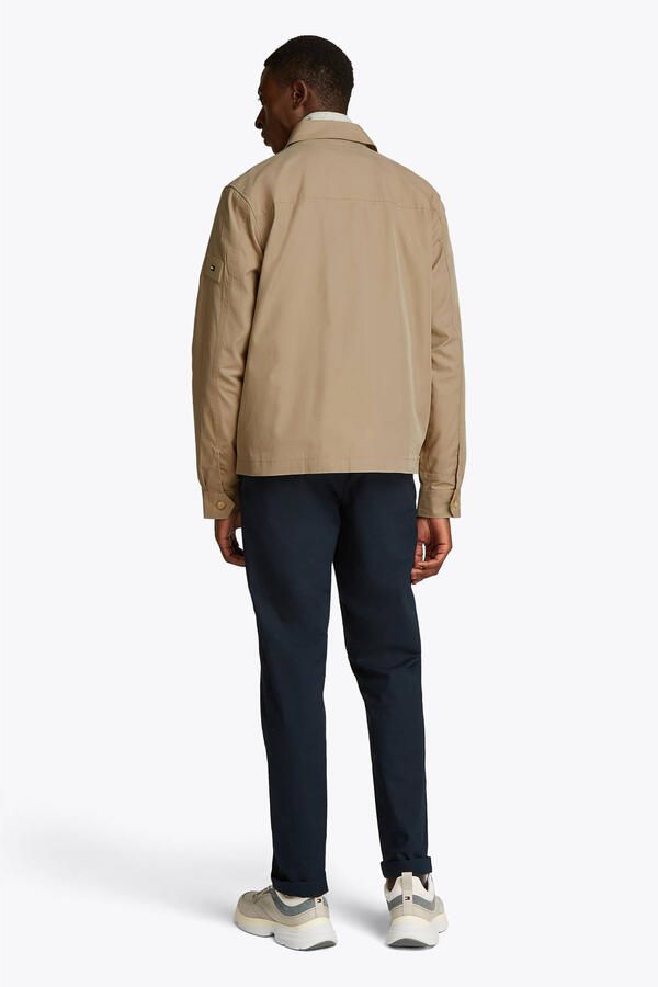 Tommy Hilfiger regular overshirt beige - Foto 2