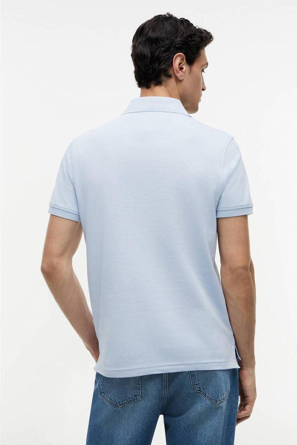 Tommy Hilfiger Poloshirt 1985 REGULAR POLO met contraststrepen en knoopsluiting - Foto 2