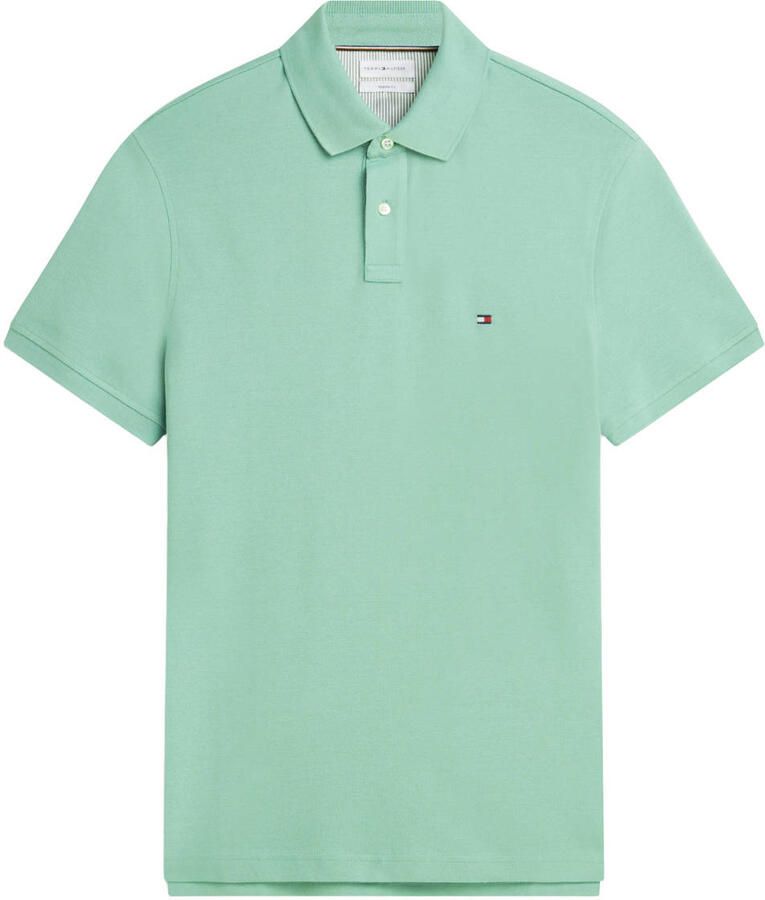 Tommy Hilfiger regular fit poloshirt van katoenmix