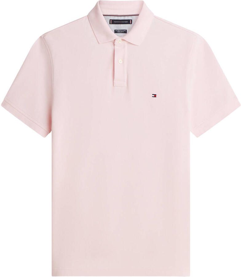 Tommy Hilfiger Polo Shirt Korte Mouw MW0MW17770 RBT REG POLO-TPB PINK LILY - Foto 5