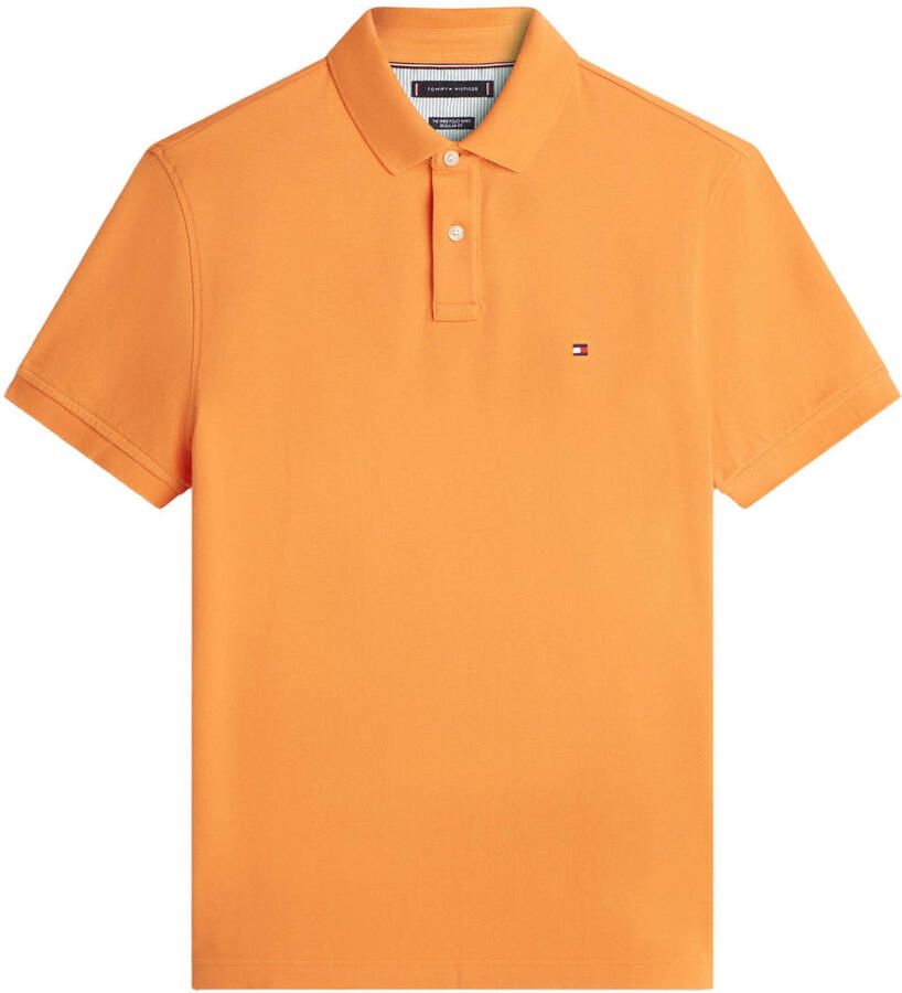 Tommy Hilfiger Regular fit Poloshirt van Katoenmix