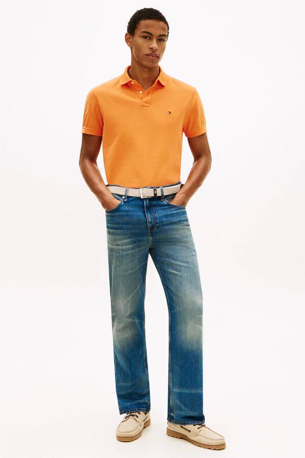TOMMY HILFIGER Heren Polo's & T-shirts 1985 Regular Polo Oranje - Foto 7