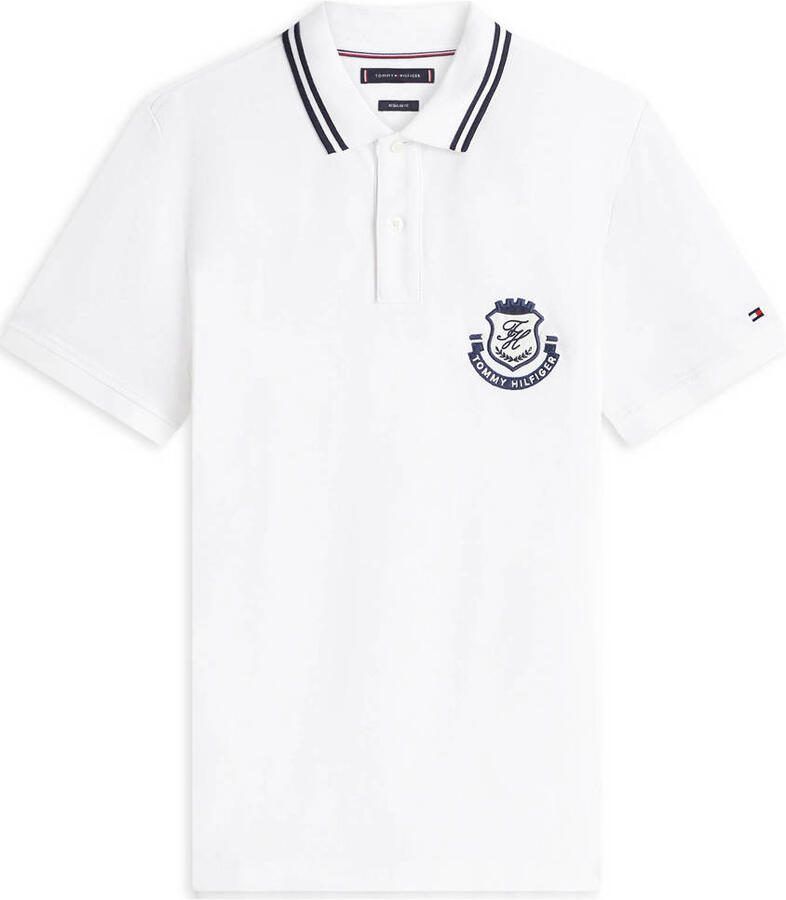 Tommy Hilfiger regular polo wit