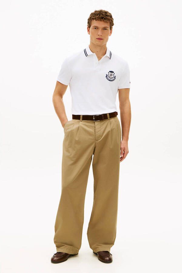 Tommy Hilfiger regular polo wit - Foto 2