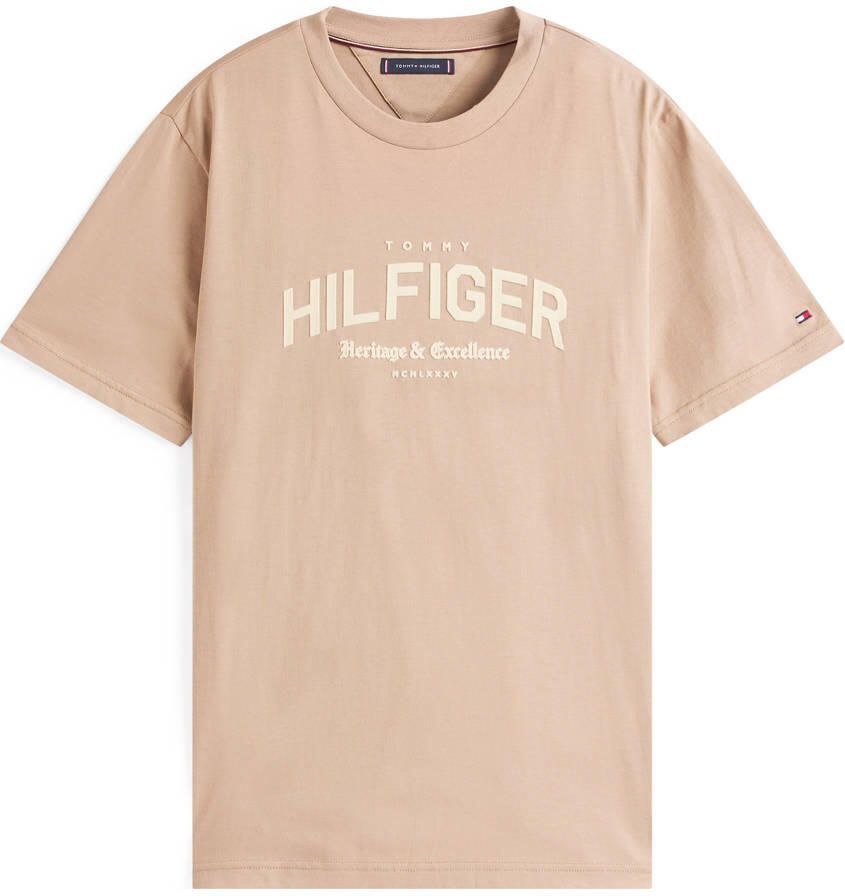 Tommy Hilfiger Regular fit T-shirt van puur katoen - Foto 3