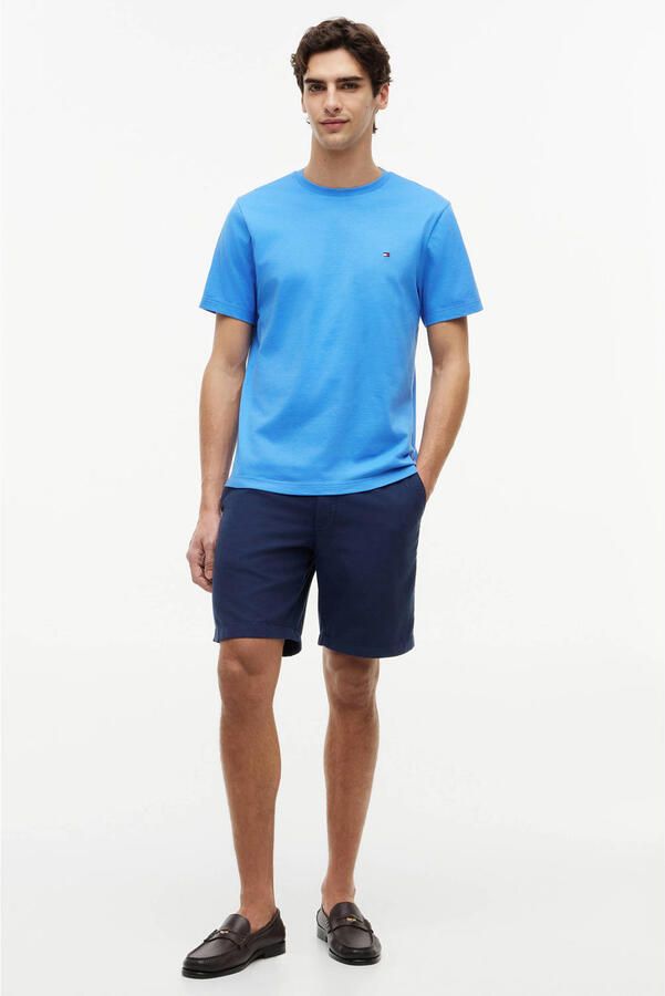 Tommy Hilfiger regular T-shirt blauw - Foto 3