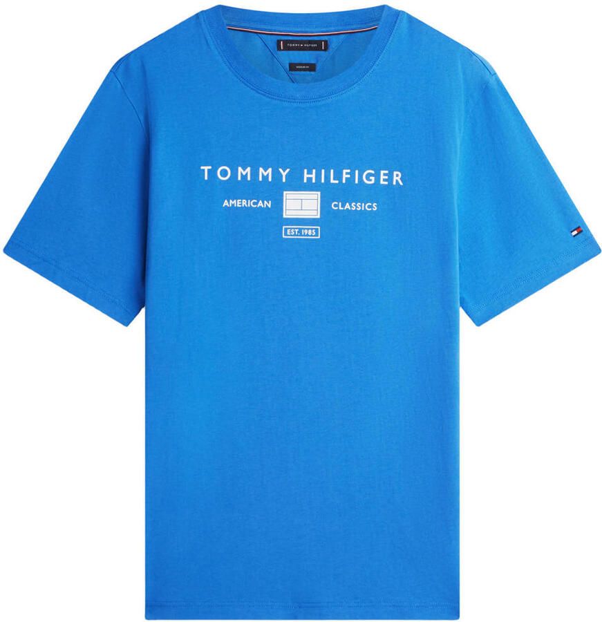 Tommy Hilfiger regular fit T-shirt van puur katoen