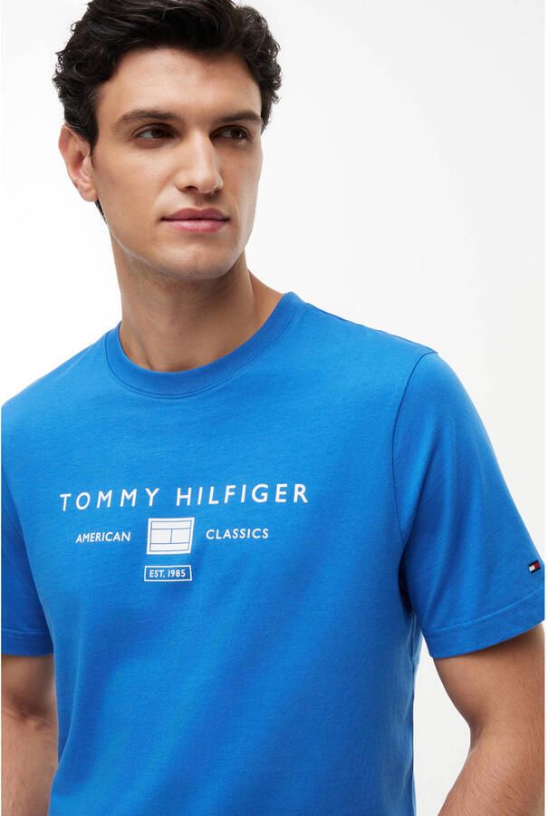 Tommy Hilfiger regular fit T-shirt van puur katoen - Foto 2