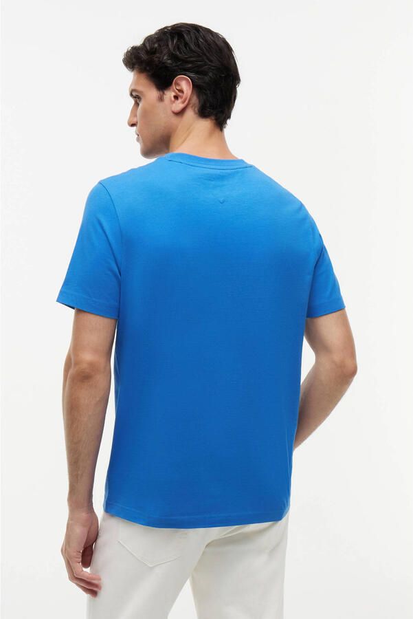 Tommy Hilfiger regular fit T-shirt van puur katoen - Foto 3