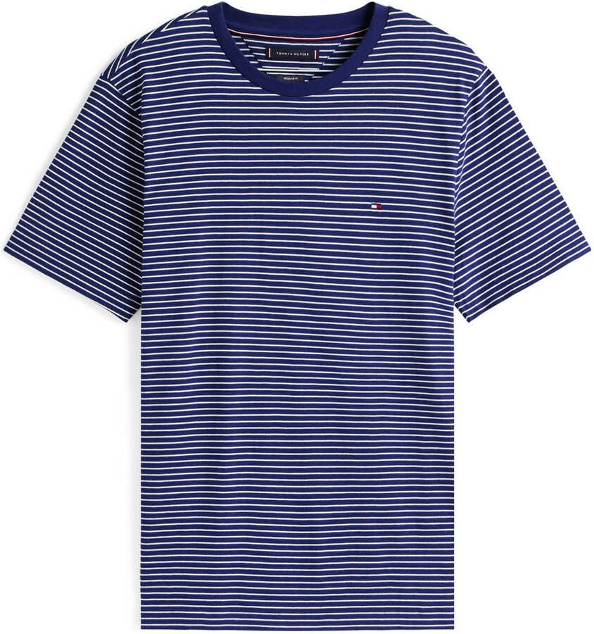 Tommy Hilfiger T-shirt ESSENTIAL REG FIT SOLID TEE met borduursel en ronde hals - Foto 2