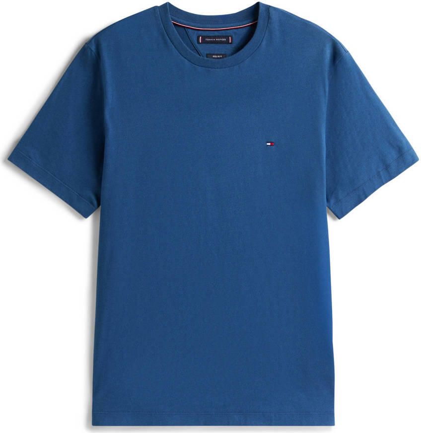 Tommy Hilfiger T-shirt ESSENTIAL REG FIT SOLID TEE met borduursel en ronde hals - Foto 2