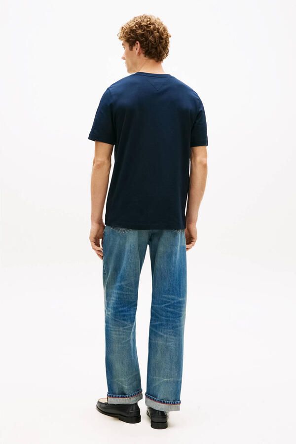 TOMMY HILFIGER Heren Polo's & T-shirts Brand Love Lockup Tee Donkerblauw - Foto 6