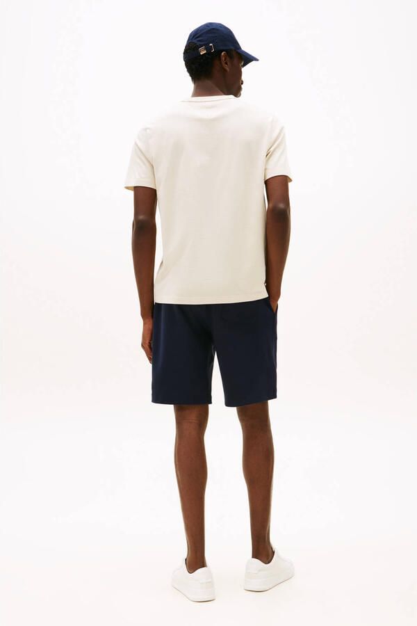 Tommy Hilfiger T-shirt ESSENTIAL REG FIT SOLID TEE met borduursel en ronde hals - Foto 2