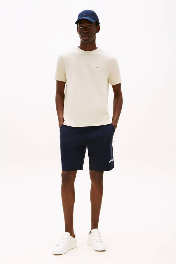 Tommy Hilfiger T-shirt ESSENTIAL REG FIT SOLID TEE met borduursel en ronde hals - Foto 9