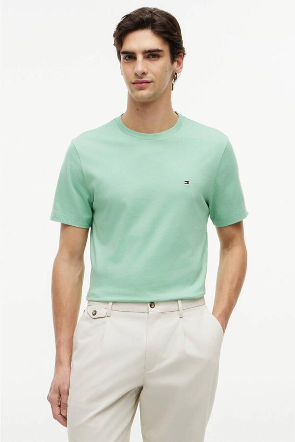 Tommy Hilfiger regular fit T-shirt van puur katoen - Foto 2