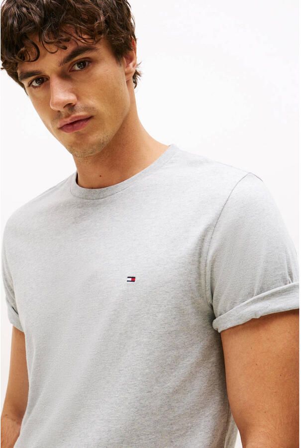 Tommy Hilfiger Essential Heathered Crew Neck Shirt Heren - Foto 2