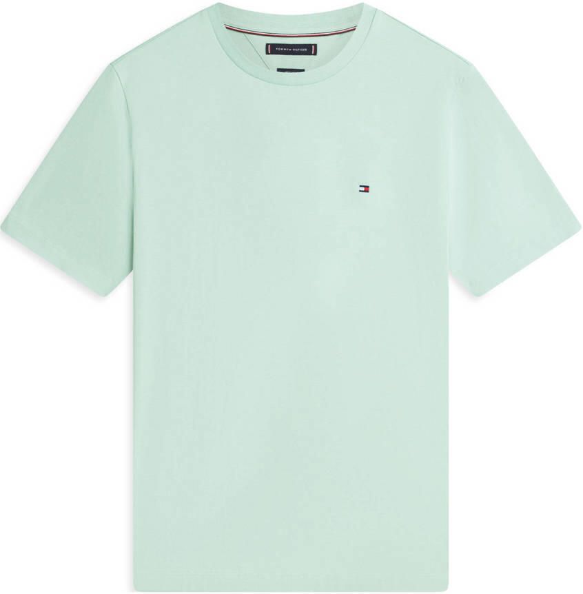 TOMMY HILFIGER Heren Polo's & T-shirts Ess Seasonal Reg Fit Solid Tee Mint - Foto 5