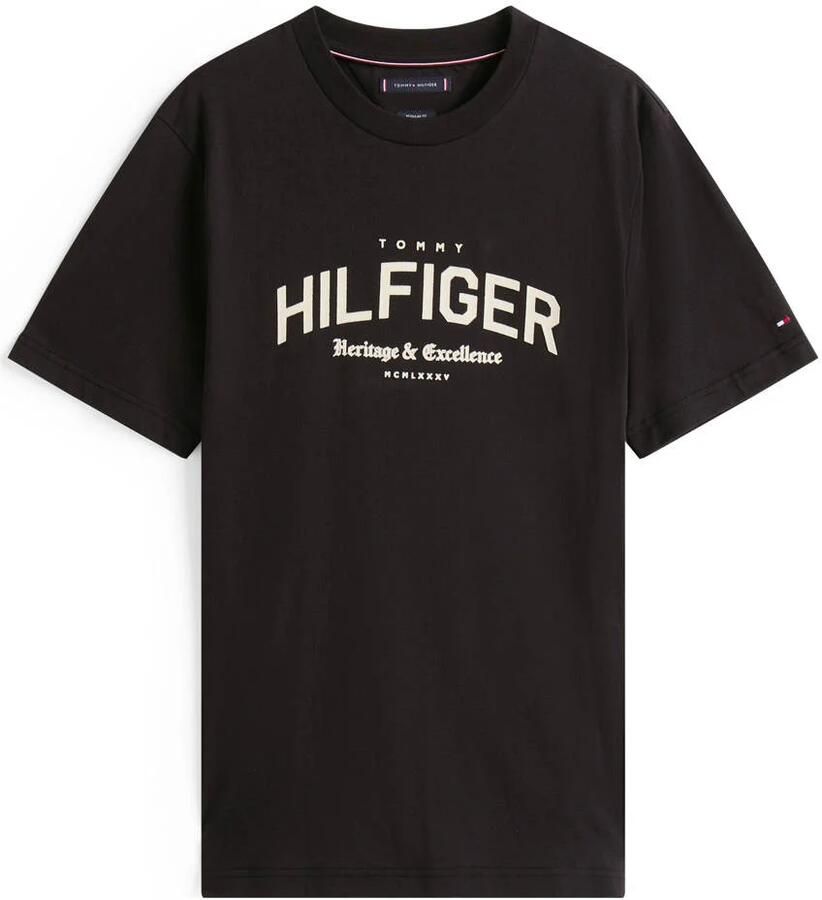 Tommy Hilfiger Regular fit T-shirt van puur katoen - Foto 3