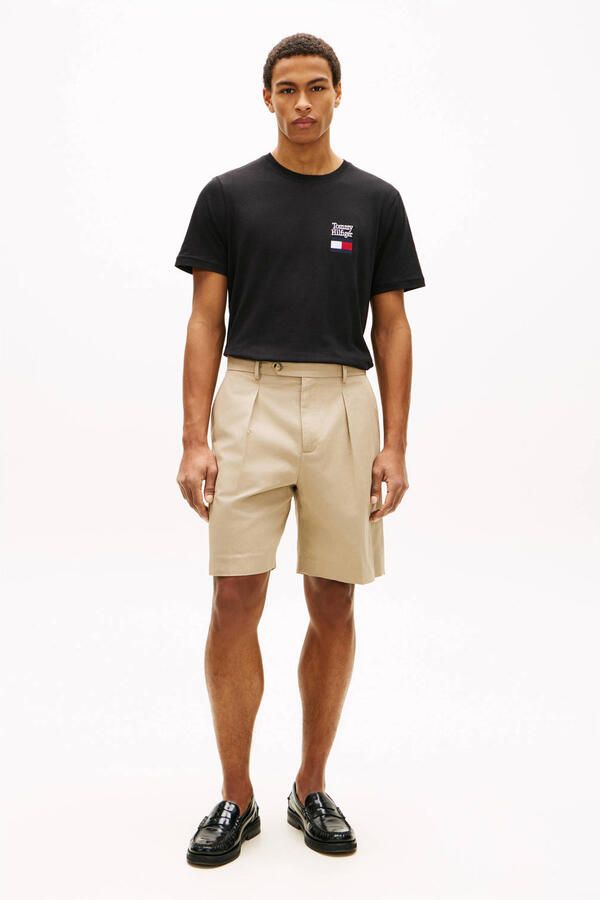 Tommy Hilfiger regular T-shirt zwart - Foto 3
